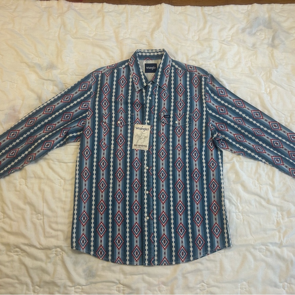 *SOLD* NWT Checotah Brushpopper work shirt